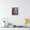 Thumbnail: Woman Adorned In Flowers - Floral Art Canvas Print, Boho Home Accent