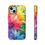Thumbnail: Rainbow watercolor floral iPhone case