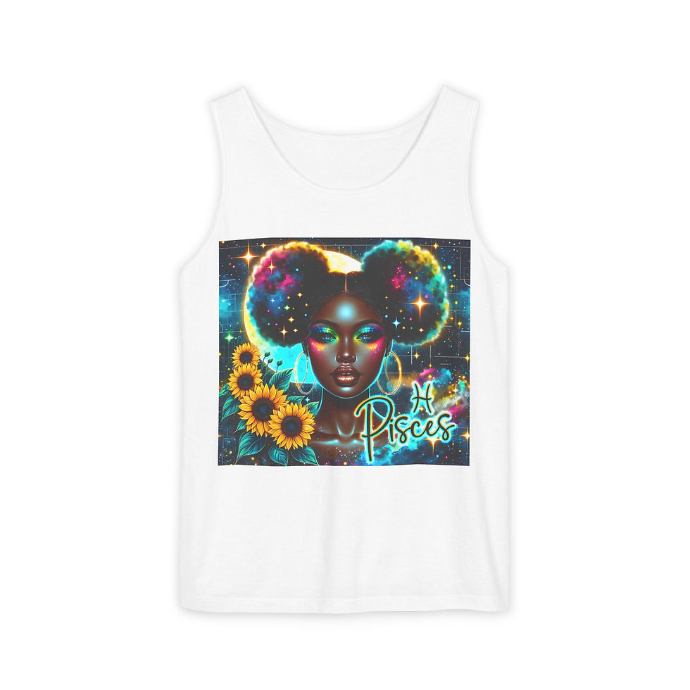 Pisces woman tank top
