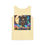 Thumbnail: Yellow tank top featuring a cosmic Capricorn design