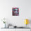 Thumbnail: Woman Adorned In Flowers - Floral Art Canvas Print, Boho Home Accent