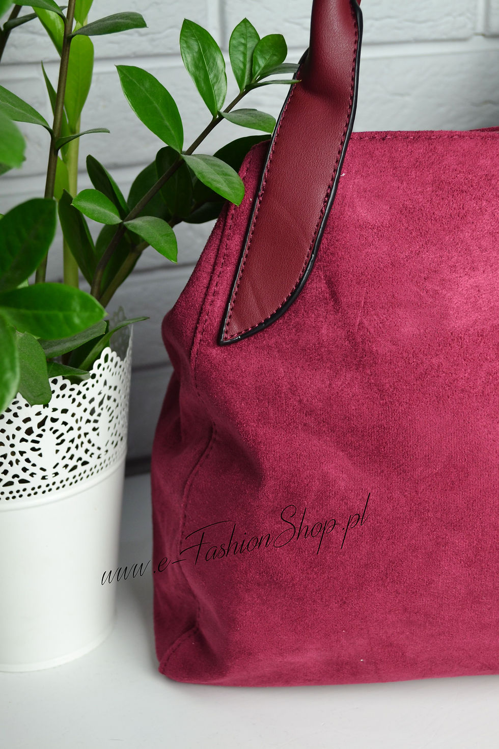 Miniatura: TOREBKA WOREK ZAMSZ WINE