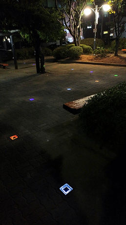 디지마인드 강화유리 골목길 태양광 매입등 CR-G05