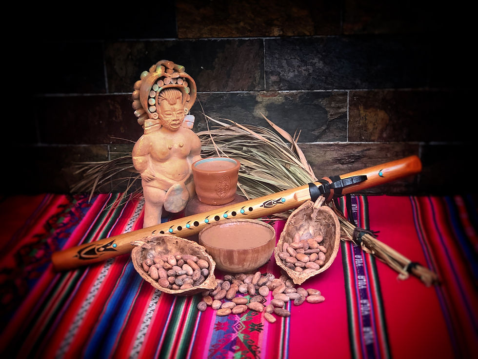 Cacao ceremony and shamanic sound journey