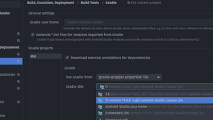 Error - Android Gradle plugin requires Java 11 to run. You are currently using Java 1.8.