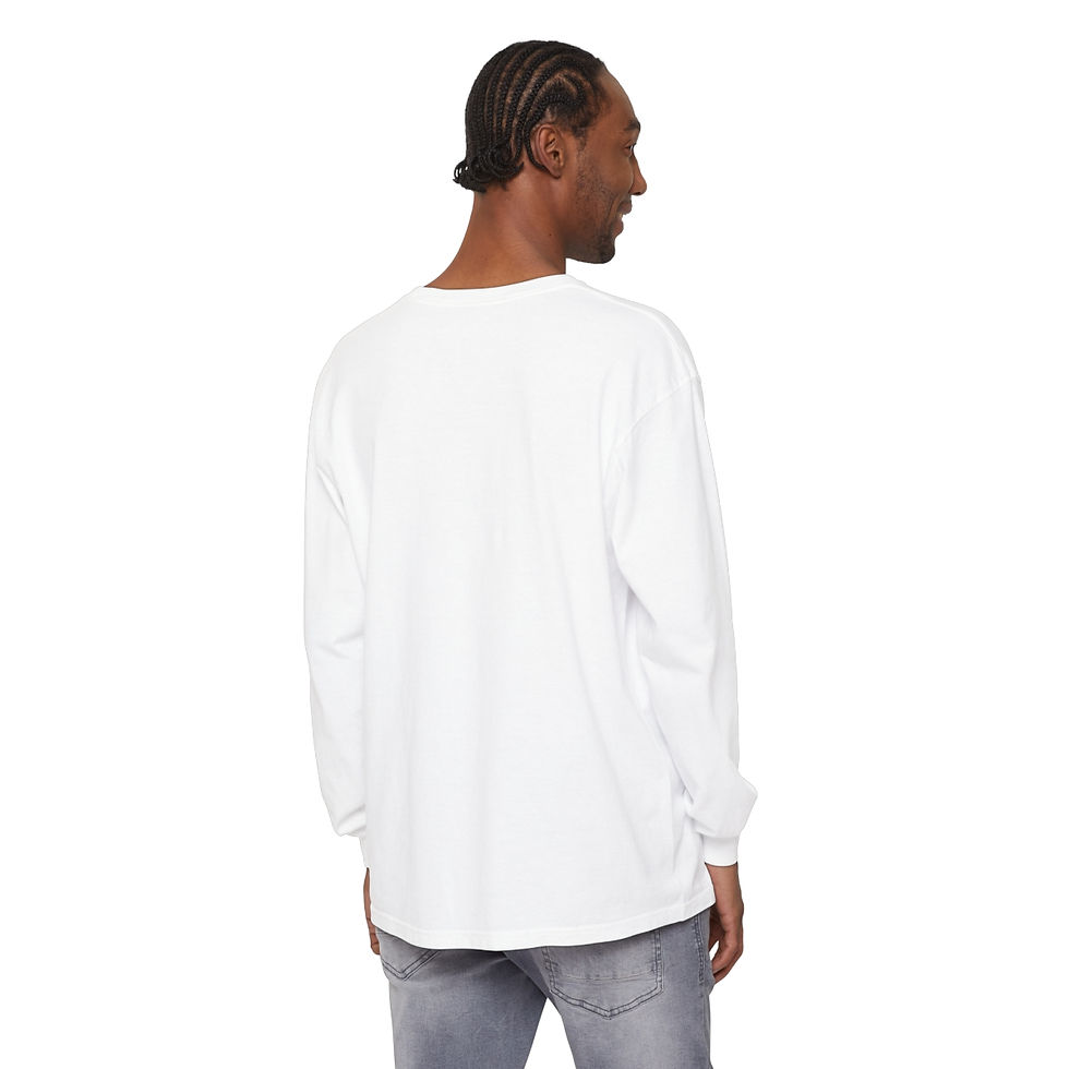 Thumbnail: Austin Unisex Garment-dyed Long Sleeve T-Shirt