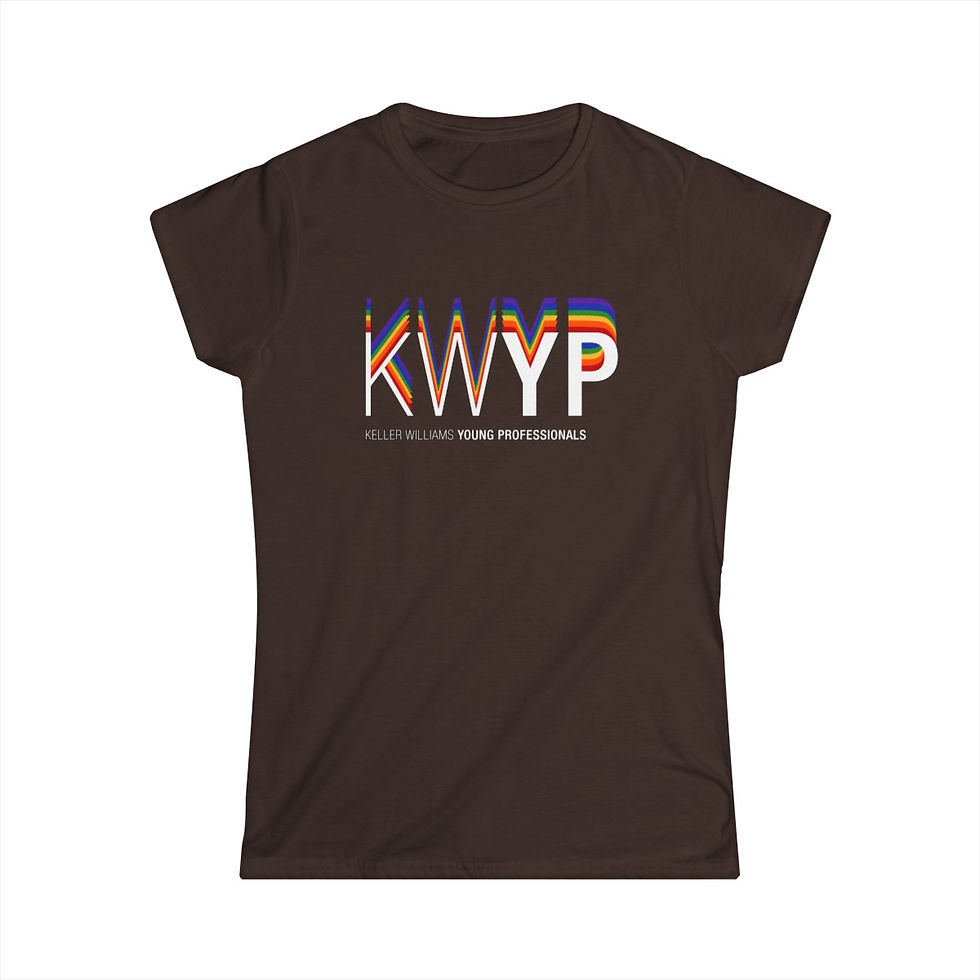 Thumbnail: KWYP Pride White Women's Softstyle Tee