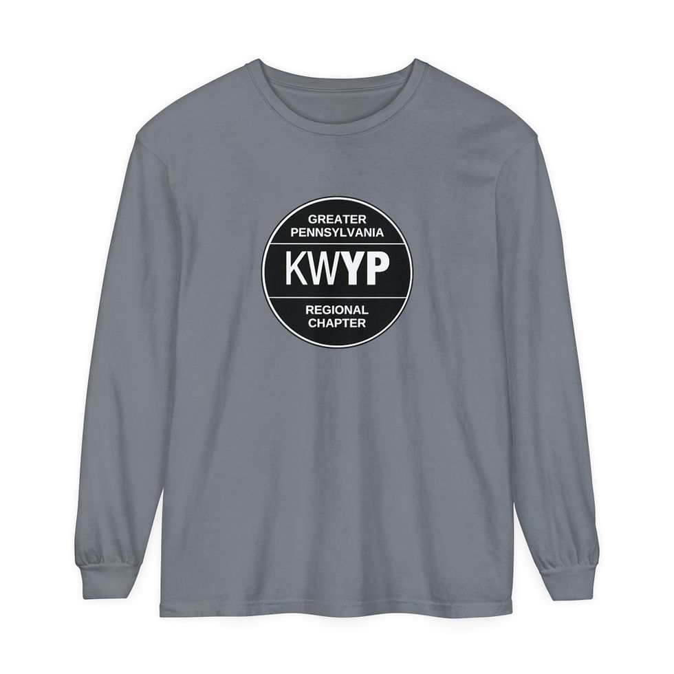 Thumbnail: Greater Pennsylvania Unisex Garment-dyed Long Sleeve T-Shirt