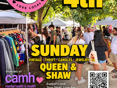 Love Vintage and Handmade? Come Take a Look - Queen + Shaw Sunday, October 4