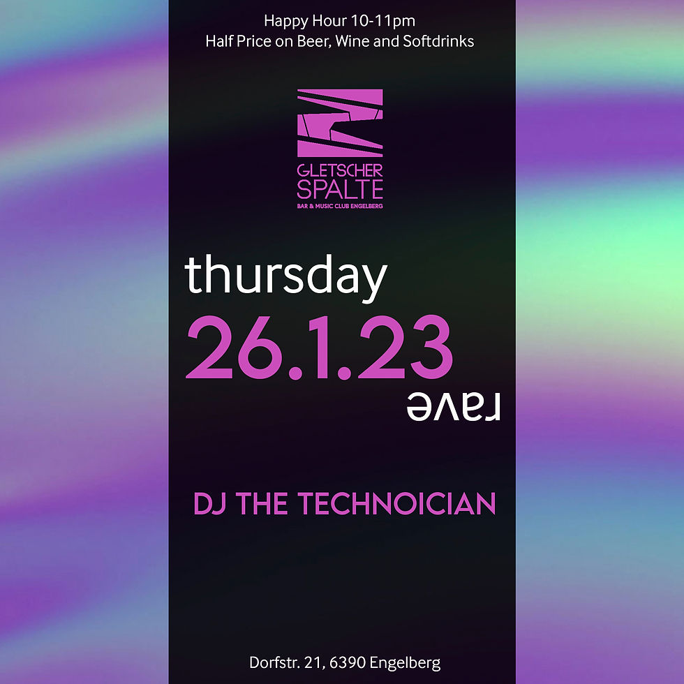 Thursday Rave