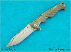 Tighe Breaker, Flipper, Sculpted Titanium