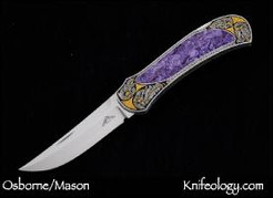 Large Persian, Joe Mason Engraving, Charolite