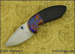 Otter, Mokuti Bolster, Carbon Fiber scales