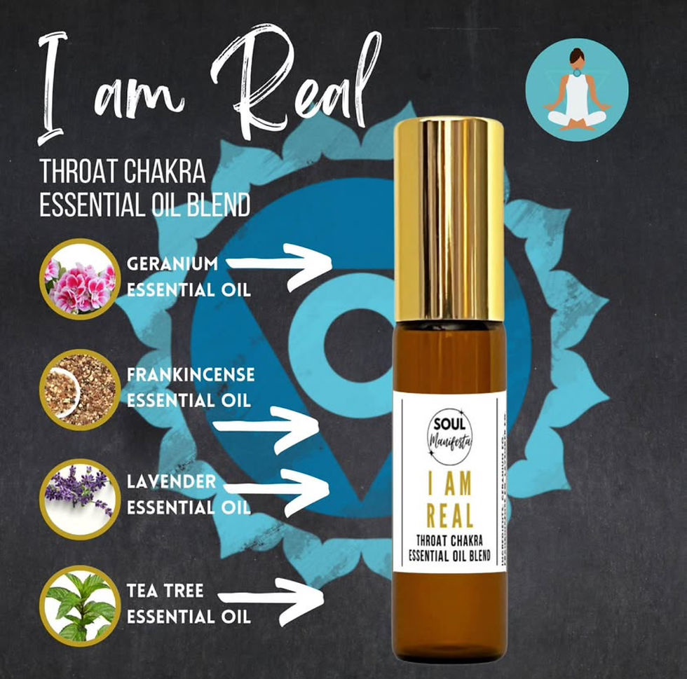Thumbnail: SOUL Manifesta I am REAL Throat Chakra Healing Essential Oil Blend