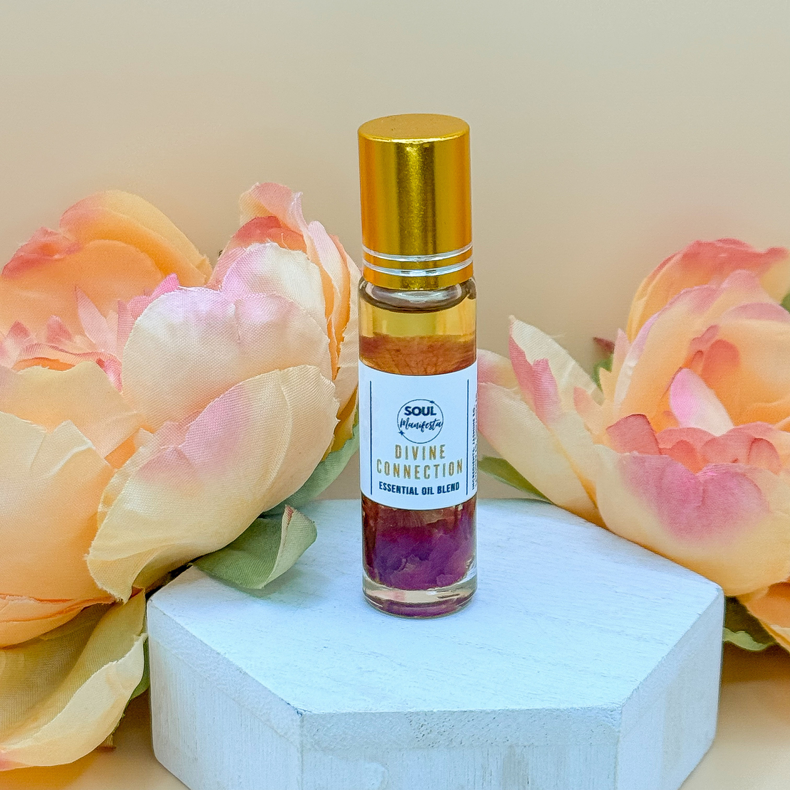 SOUL Manifesta Divine Connection Peony Infused Essential Oil Blend