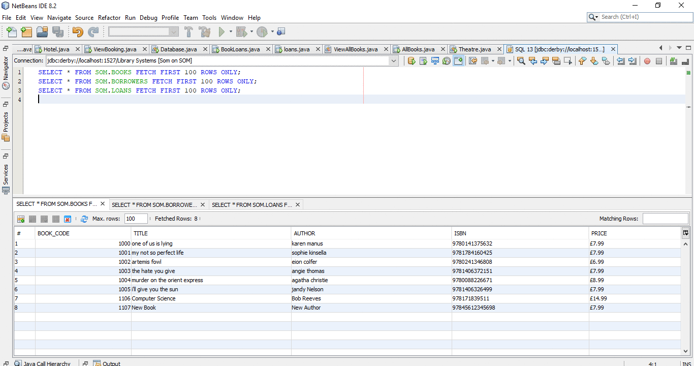 Database Table