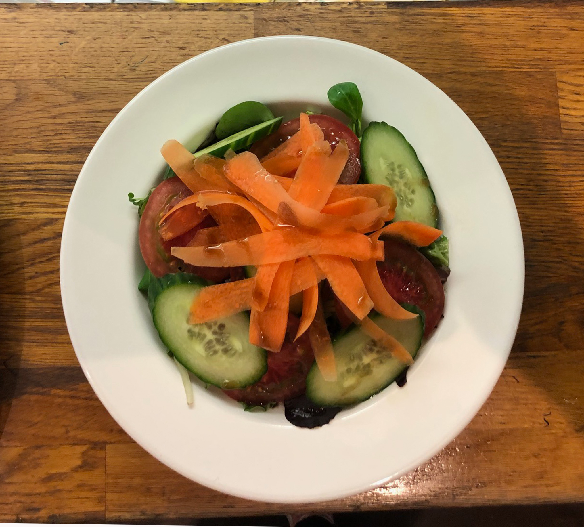 Arranged Food and Objects