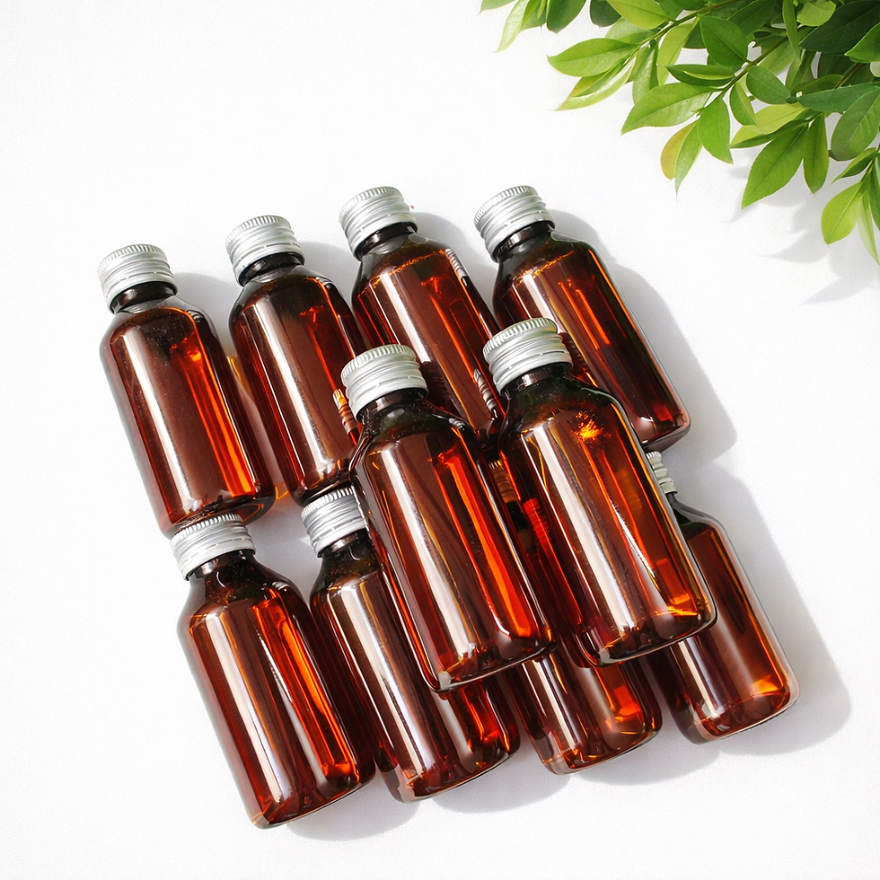 Thumbnail: Amber PET bottle - 100 ML