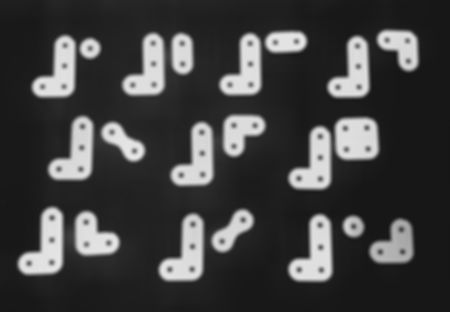 3mm White Fronted MDF PRIOR Number Shapes