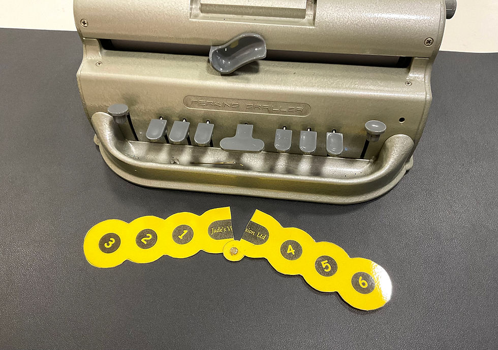 Thumbnail: Braille Split-Pin Orientation Template