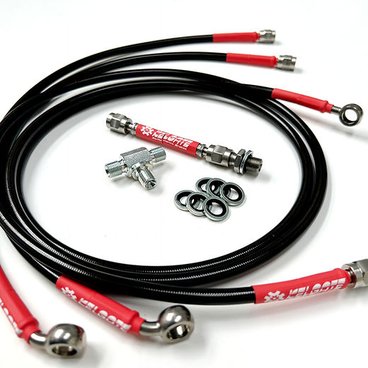 10-Foot Hydraulic Brake Hose Line Kit (3/16") For Vintage Racing Go Karts - Made In USA 4 thumbnail image
