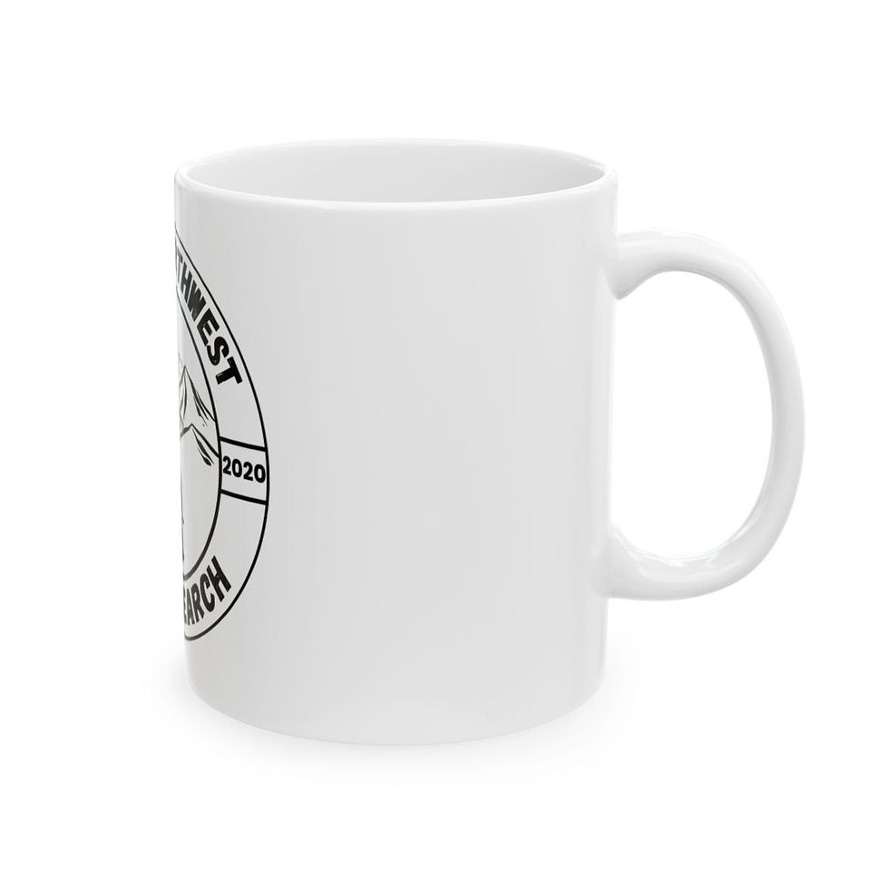 Thumbnail: PNW Bigfoot Search - Ceramic Mug, (11oz, 15oz)