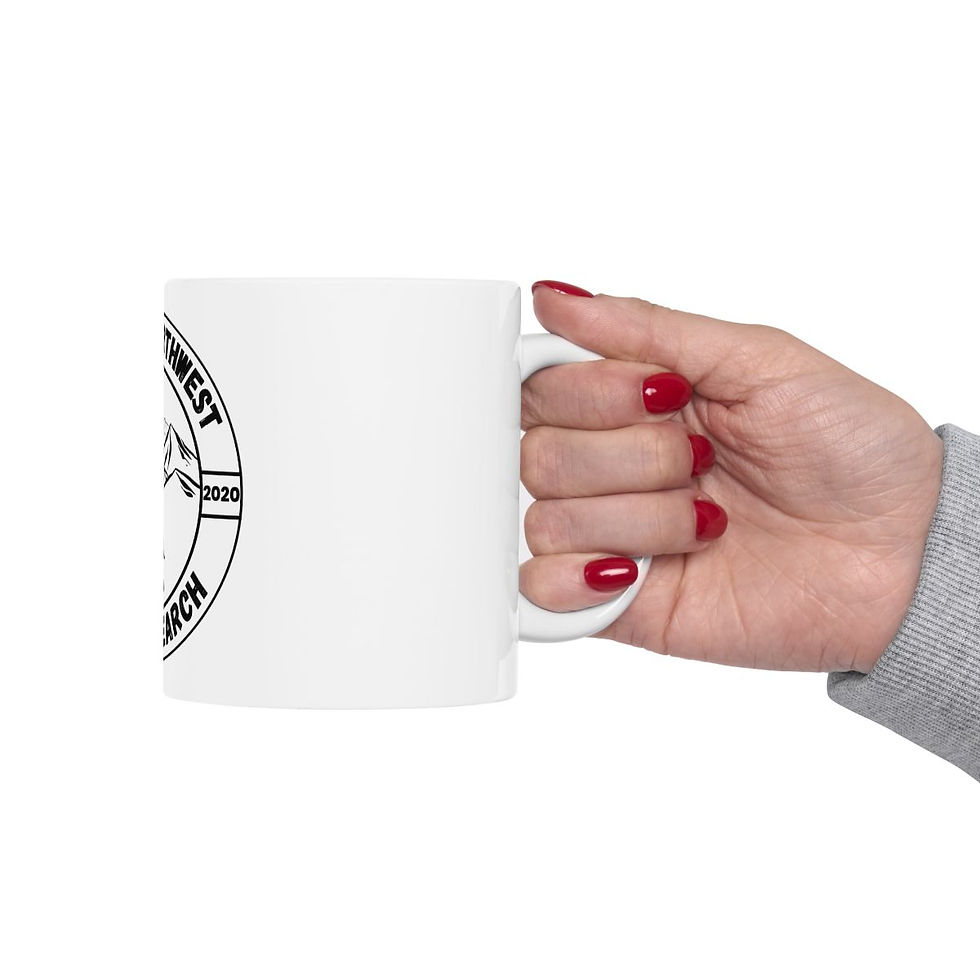 Thumbnail: PNW Bigfoot Search - Ceramic Mug, (11oz, 15oz)
