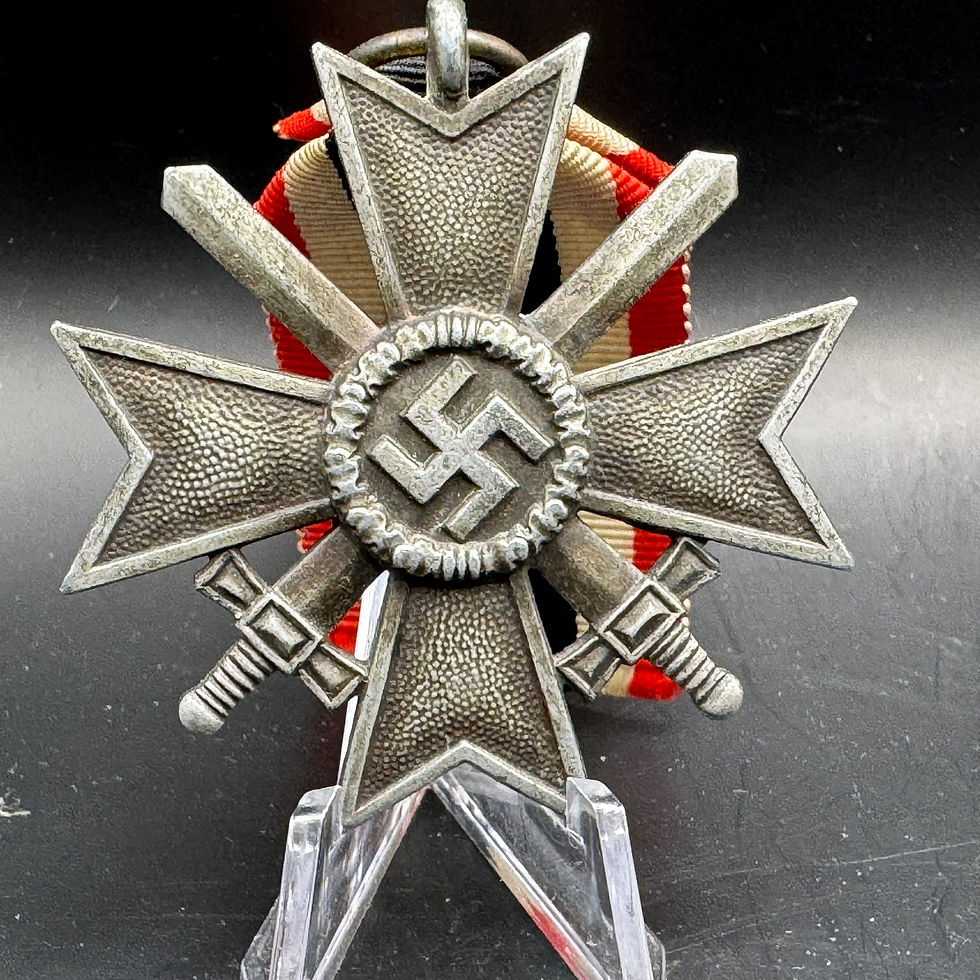 War Merit Cross With Swords Second Class Maker Marked “55” Hammer & Söhne