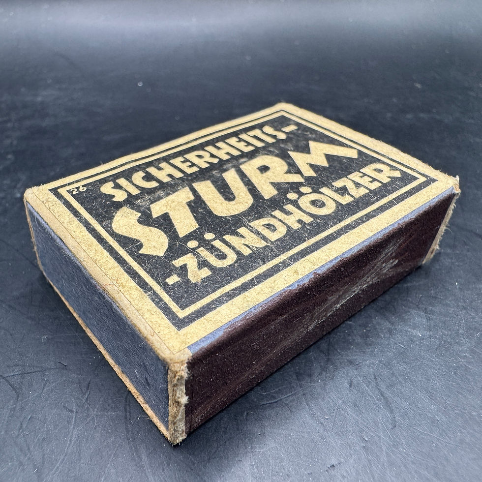 Sicherheits Sturm Zündhölzer (empty)
