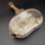 German messkit lid with inscription"Huvers"