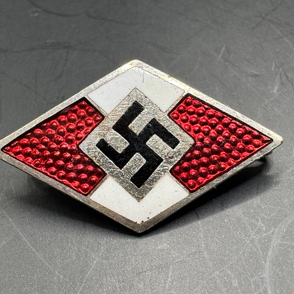 Hitlerjugend (HJ) diamond pin by Willy Wöllner M1/130