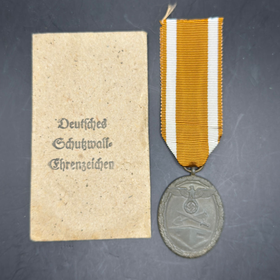 Westwall medaille with pouch
