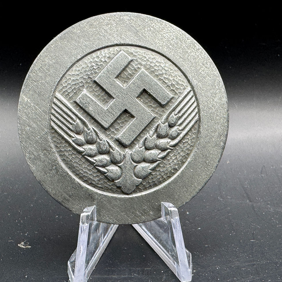 Reichsarbeitsdienst (RAD) Female “Arbeitsmaid” Brooch (maker Deschler)
