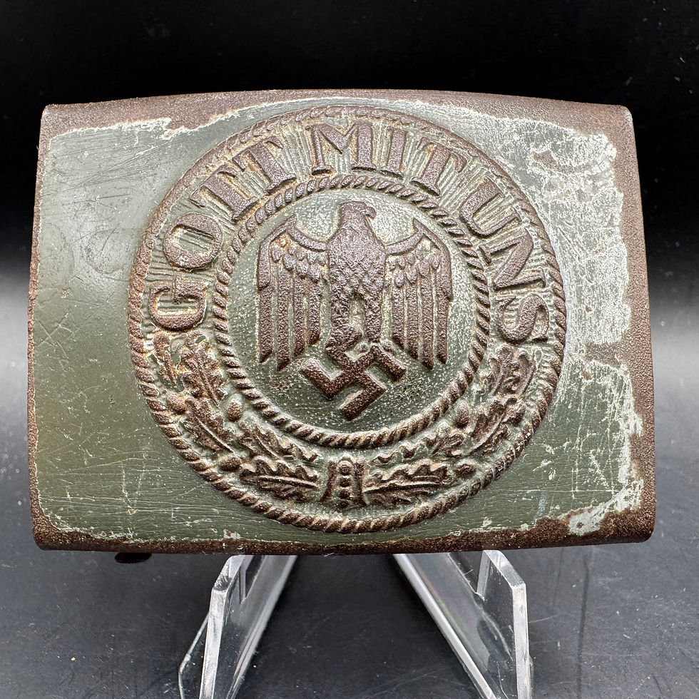 Wehrmacht buckle Gustav Brehmer