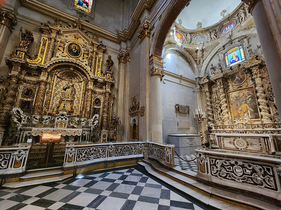 2 of the 12 Baroque altars.