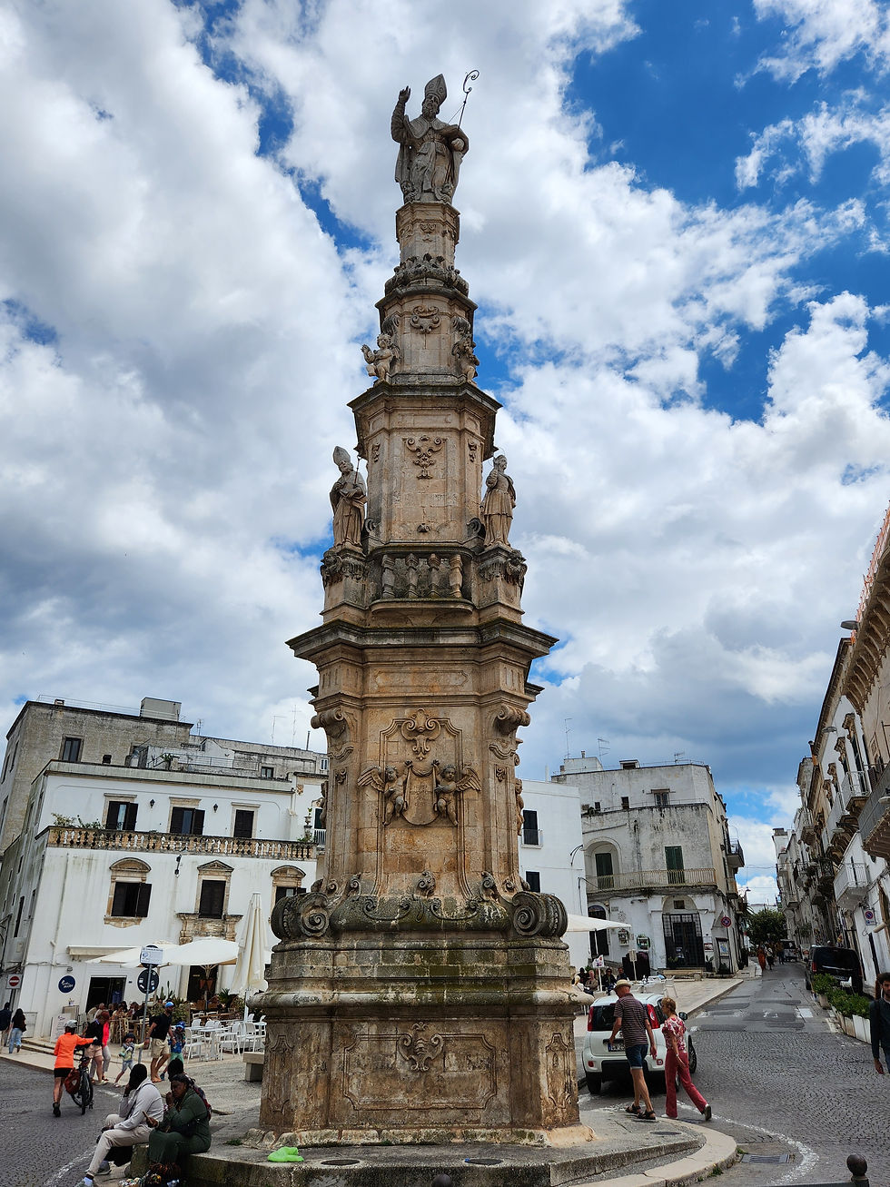 Column of Saint Oronzo.