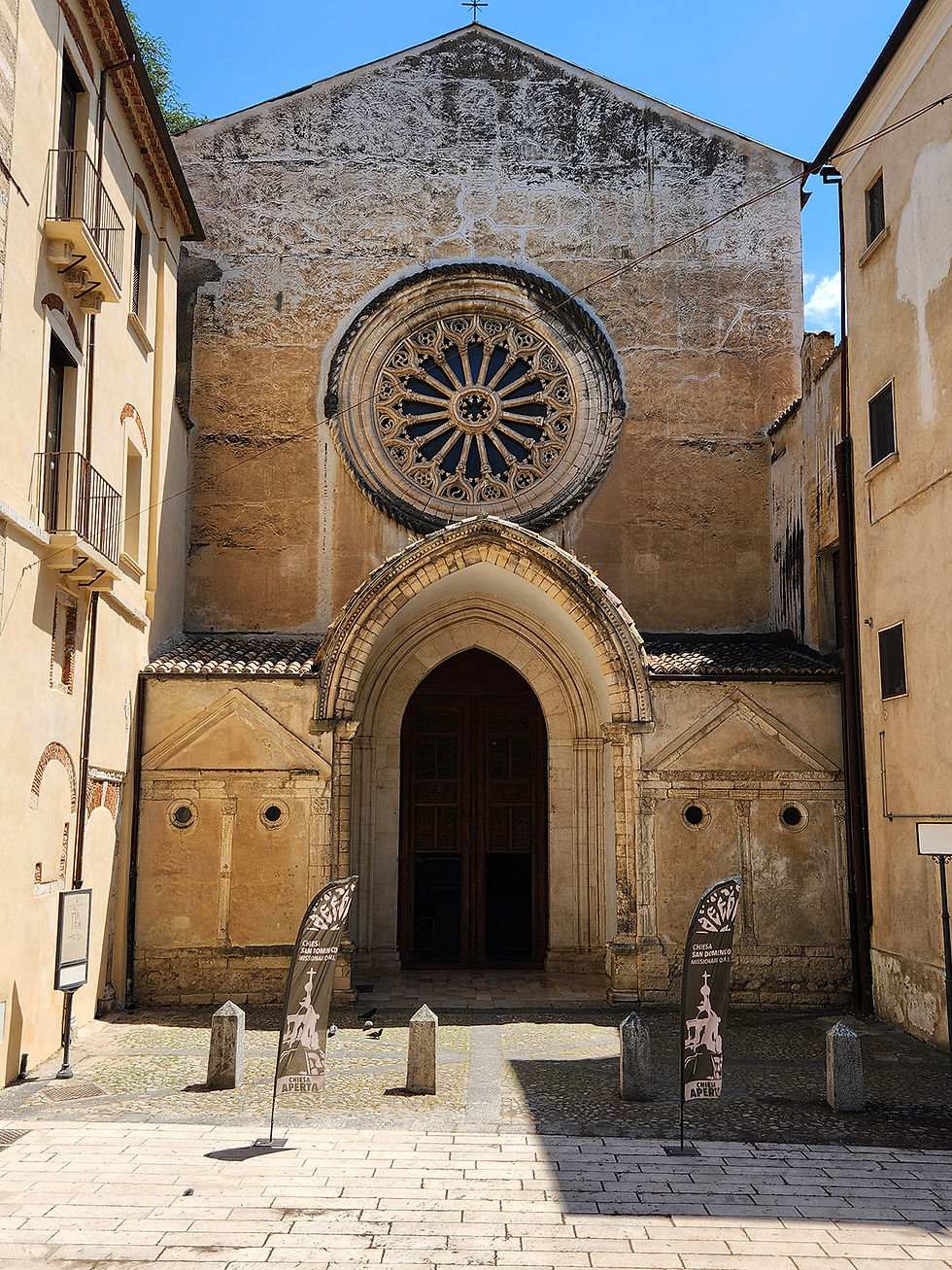 historic Church of San Domenico in Piazza Tommaso Campanella