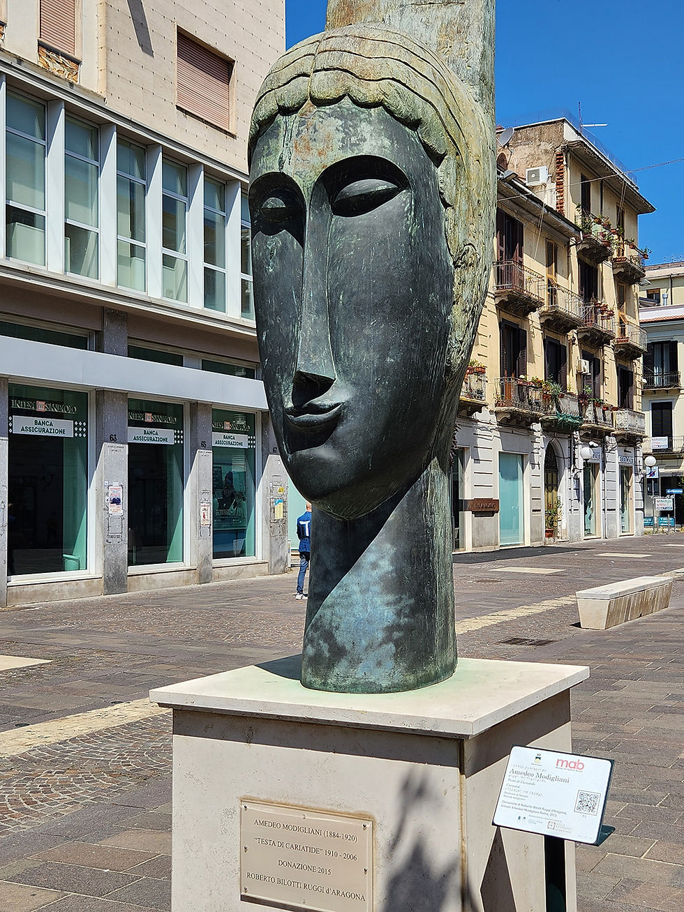 Amedeo Modigliani’s "Head of a Caryatid"