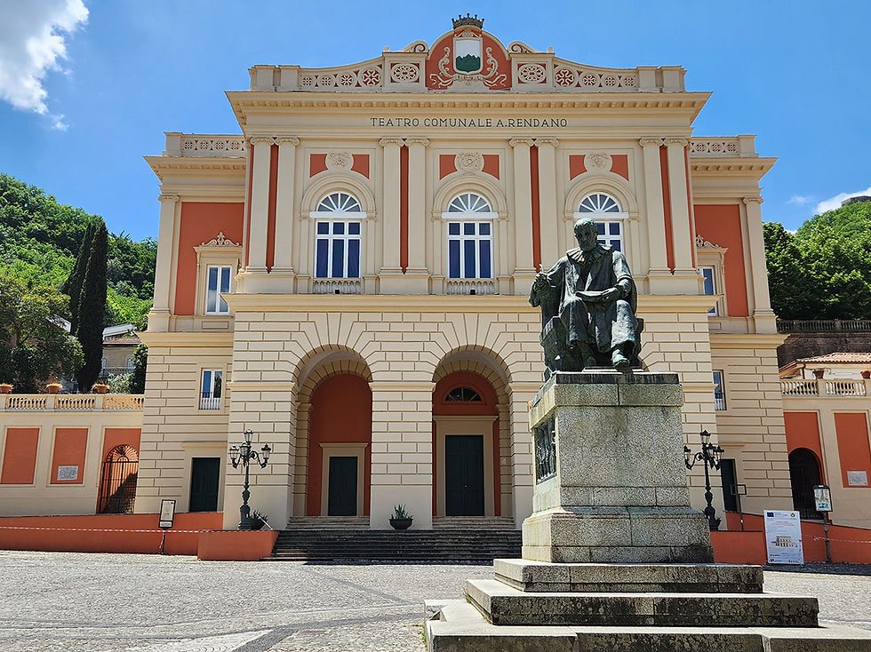 The Cosenza 19th-century theatre.