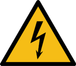 W012 - ელექტრო საფრთხე