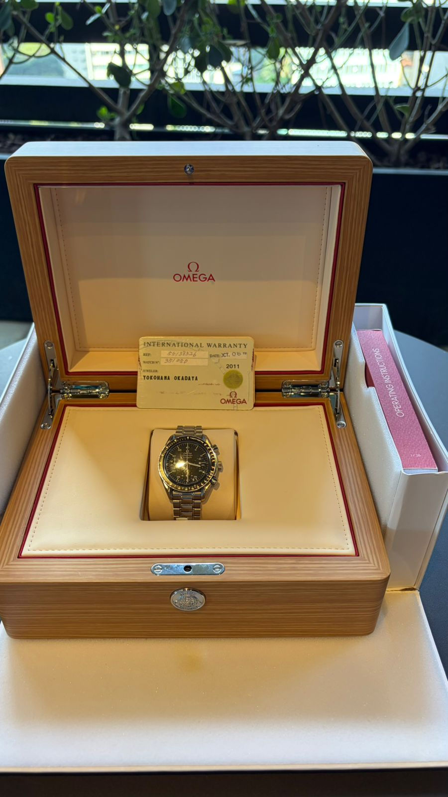 Miniatura: Omega Speedmaster Reduced Automatic (1996)