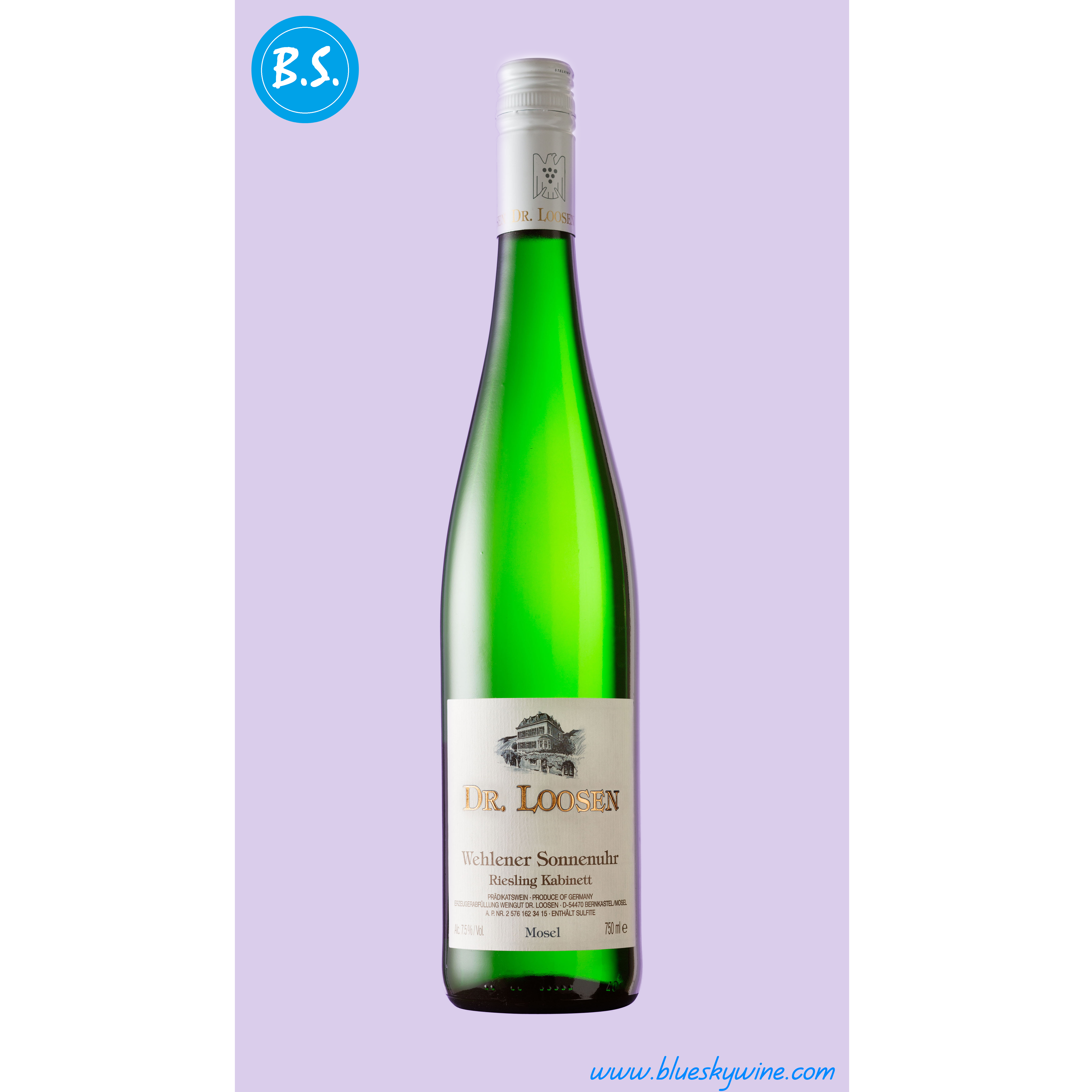 Dr. Loosen  Wehlener Sonnenuhr Riesling Kabinett, Mosel 2015