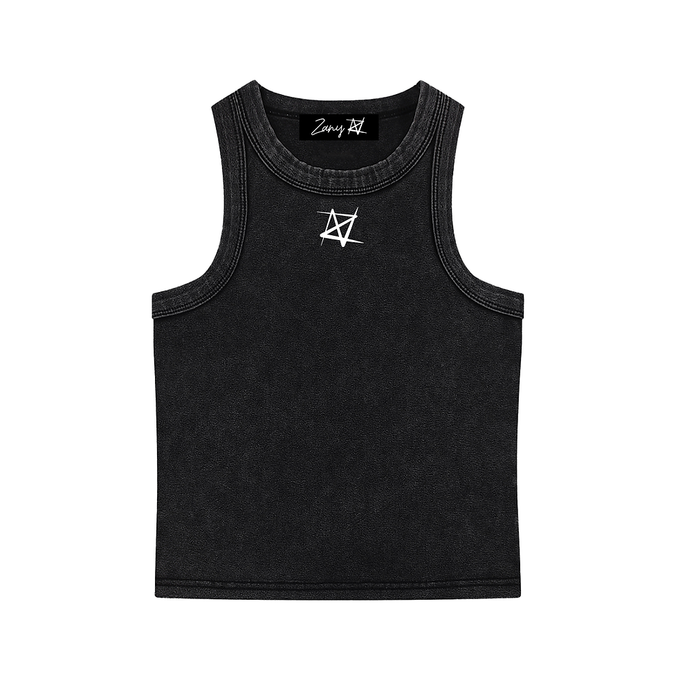 Thumbnail: Snow Washed Tank Top - Zany Essentials
