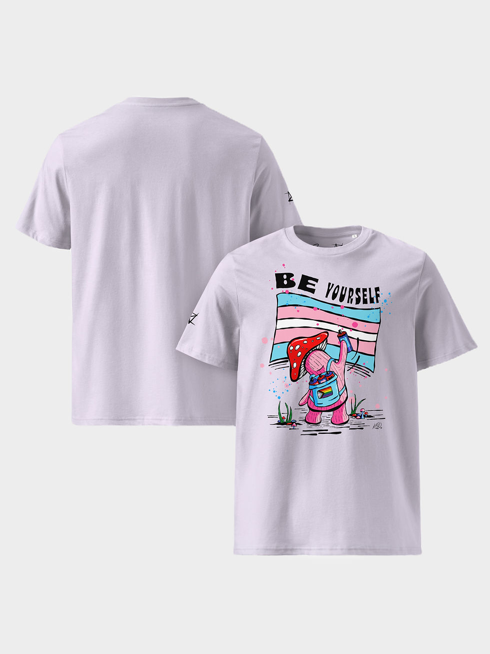 Thumbnail: Zany Be Yourself - Trans Mushroom. Supporting Gendered Intelligence