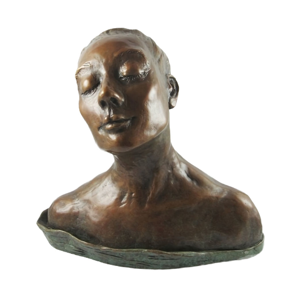 Bronze Sculpture 'A Wise Woman Once Said...' by Fournier Toronto