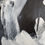 Thumbnail: Original Black and White abstract painting by Joyce Fournier Toronto