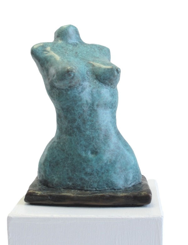 Limited Edition Bronze Female Torso by Fournier Toronto