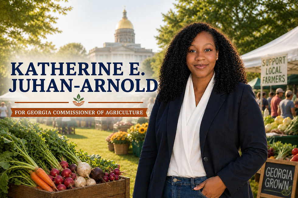 Meet Katherine E. Juhan-Arnold: Running for Georgia Commissioner of Agriculture