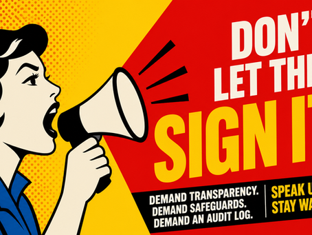Don't let them sign it!