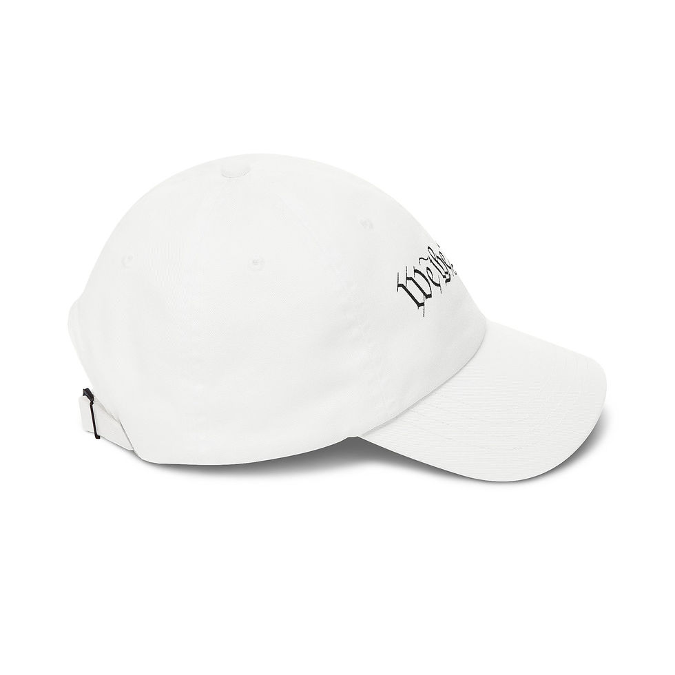 Thumbnail: Dad Cap — “We the People” Script Patriotic Baseball Hat